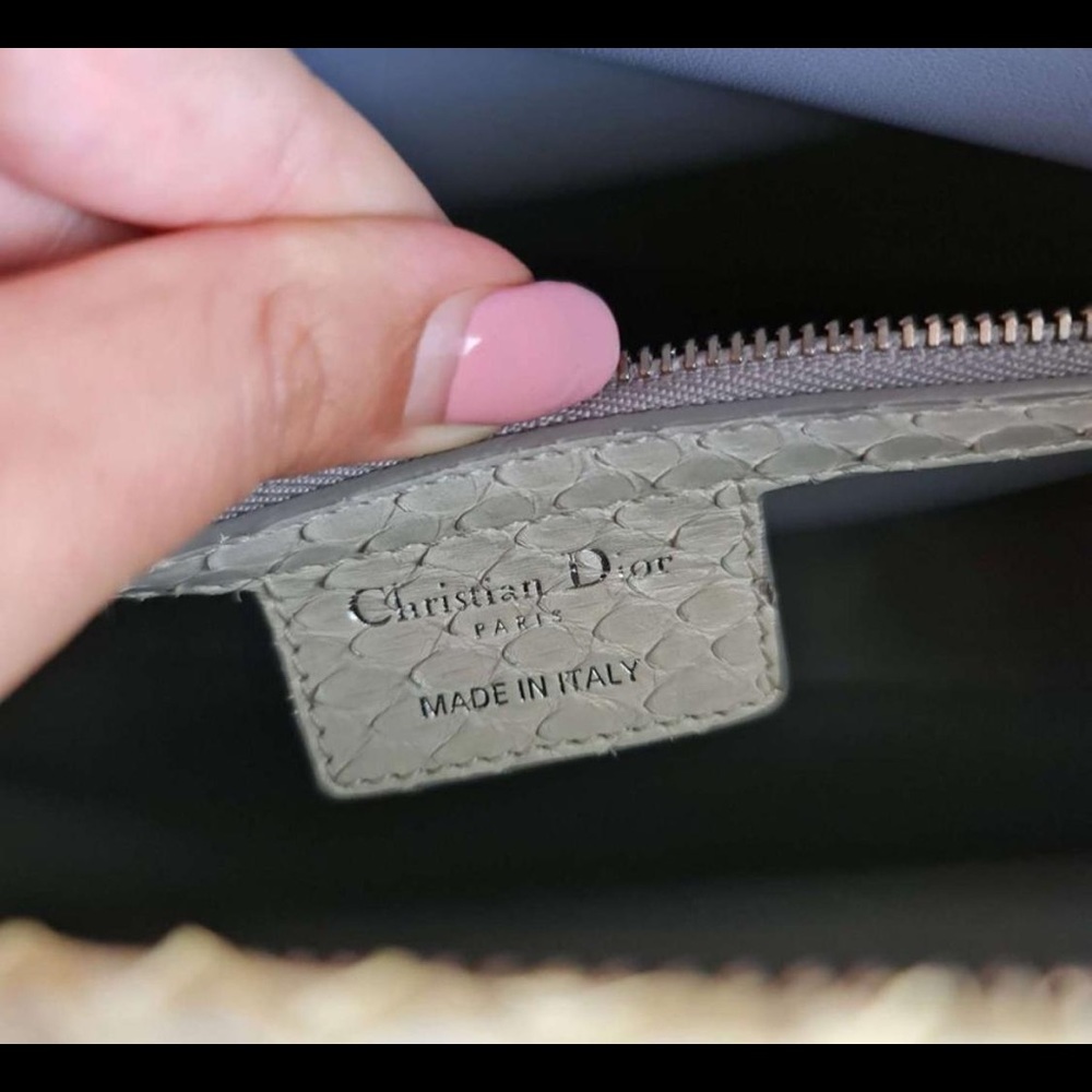 Dior Lady Dior Python Limited Edition - image 6